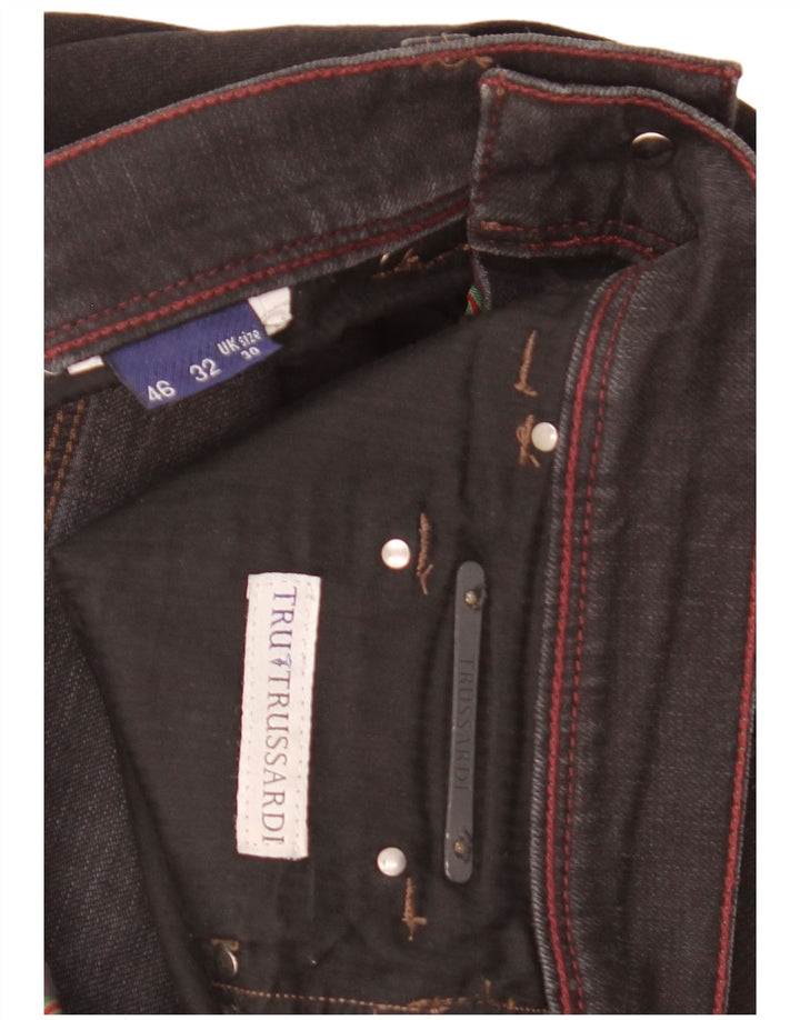 Trussardi muške ravne traperice W30 L31 crne