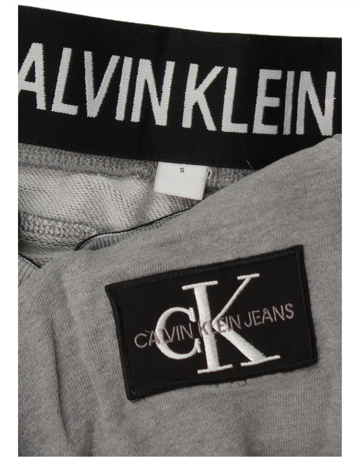 CALVIN KLEIN Muška trenirka Hlače Joggers Male sive pamučne