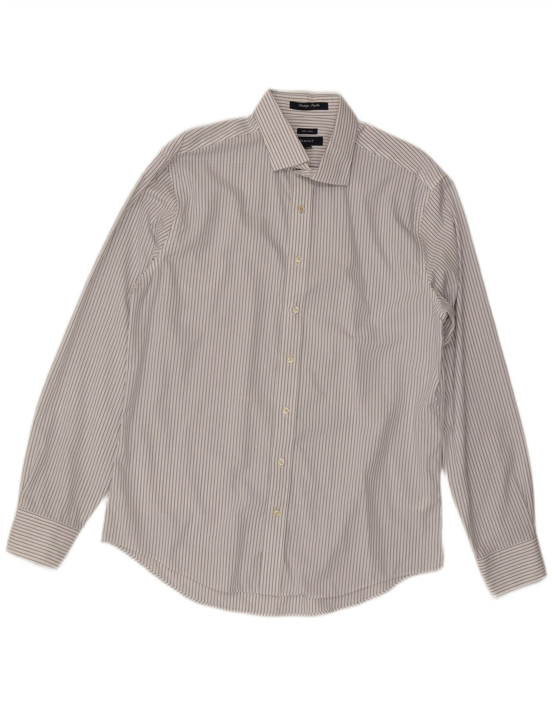 Gant muška košulja NON - IRON XL bijeli pamuk na pruge