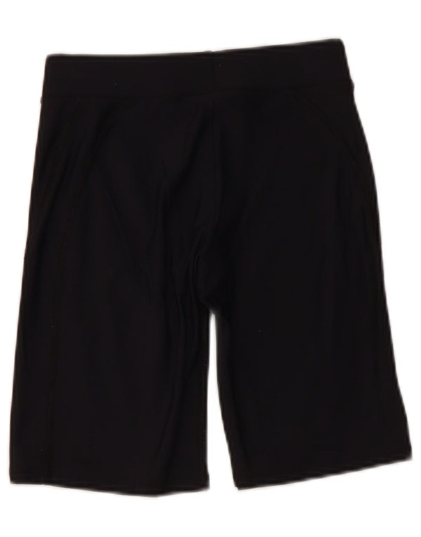 UNDER ARMOUR Ženske sportske kratke hlače UK 10 Mali crni najlon