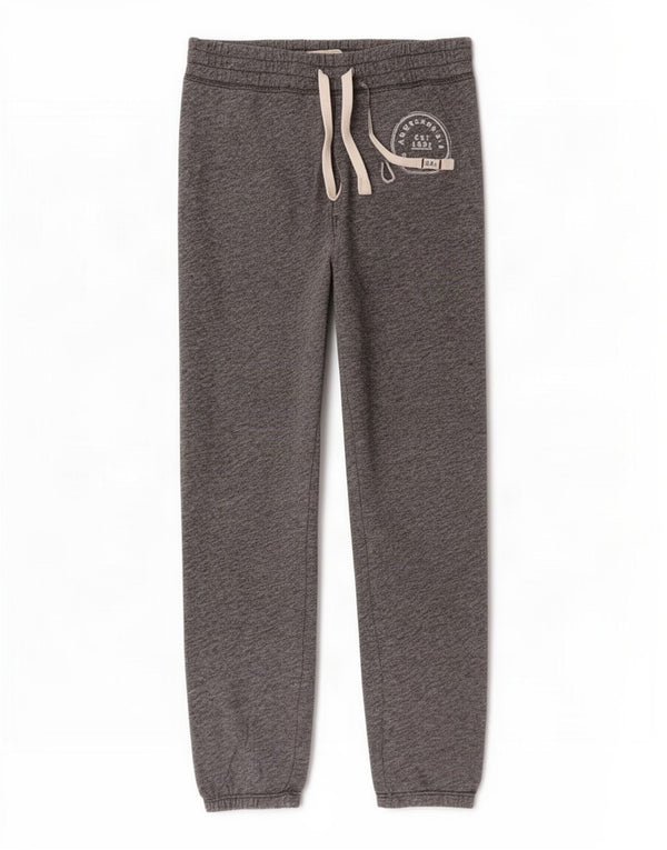 Abercrombie & Fitch Womens Tracksuit Trousers Joggers UK 6 XS Grey Flecked