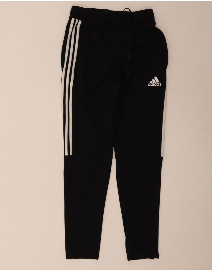 Adidas muške Aeroready hlače za trenirku Male crne poliesterske hlače