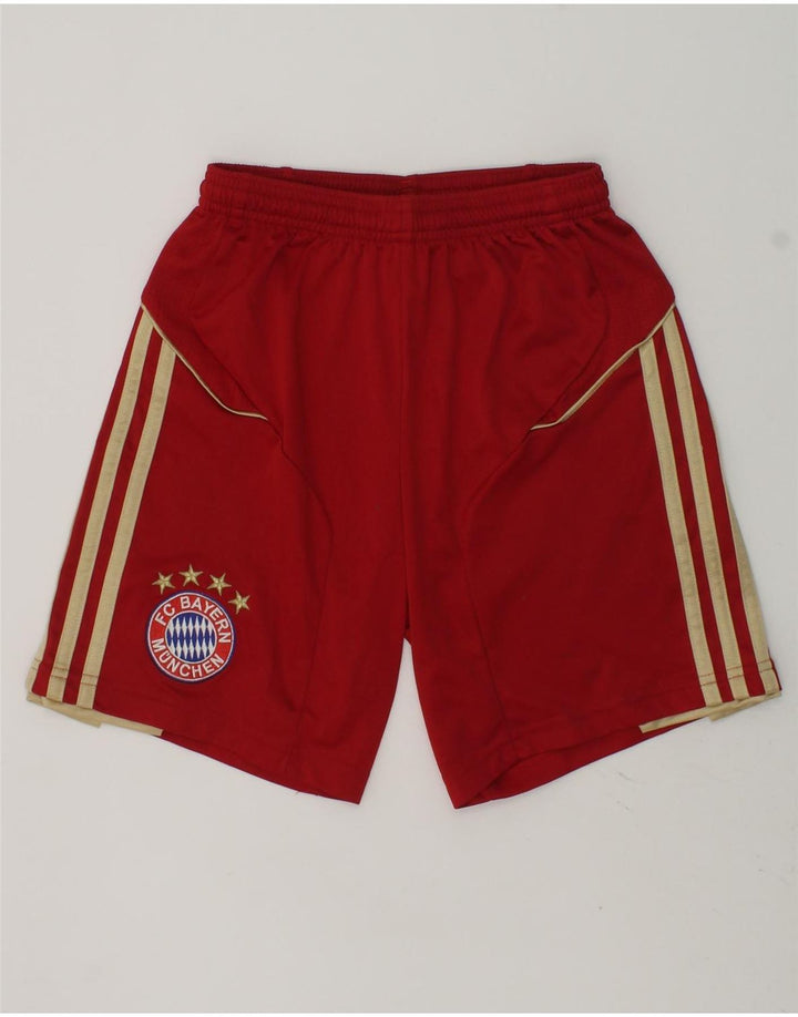ADIDAS Boys Sport Shorts 9-10 Years Red Polyester | Vintage Adidas | Thrift | Second-Hand Adidas | Used Clothing | Messina Hembry 