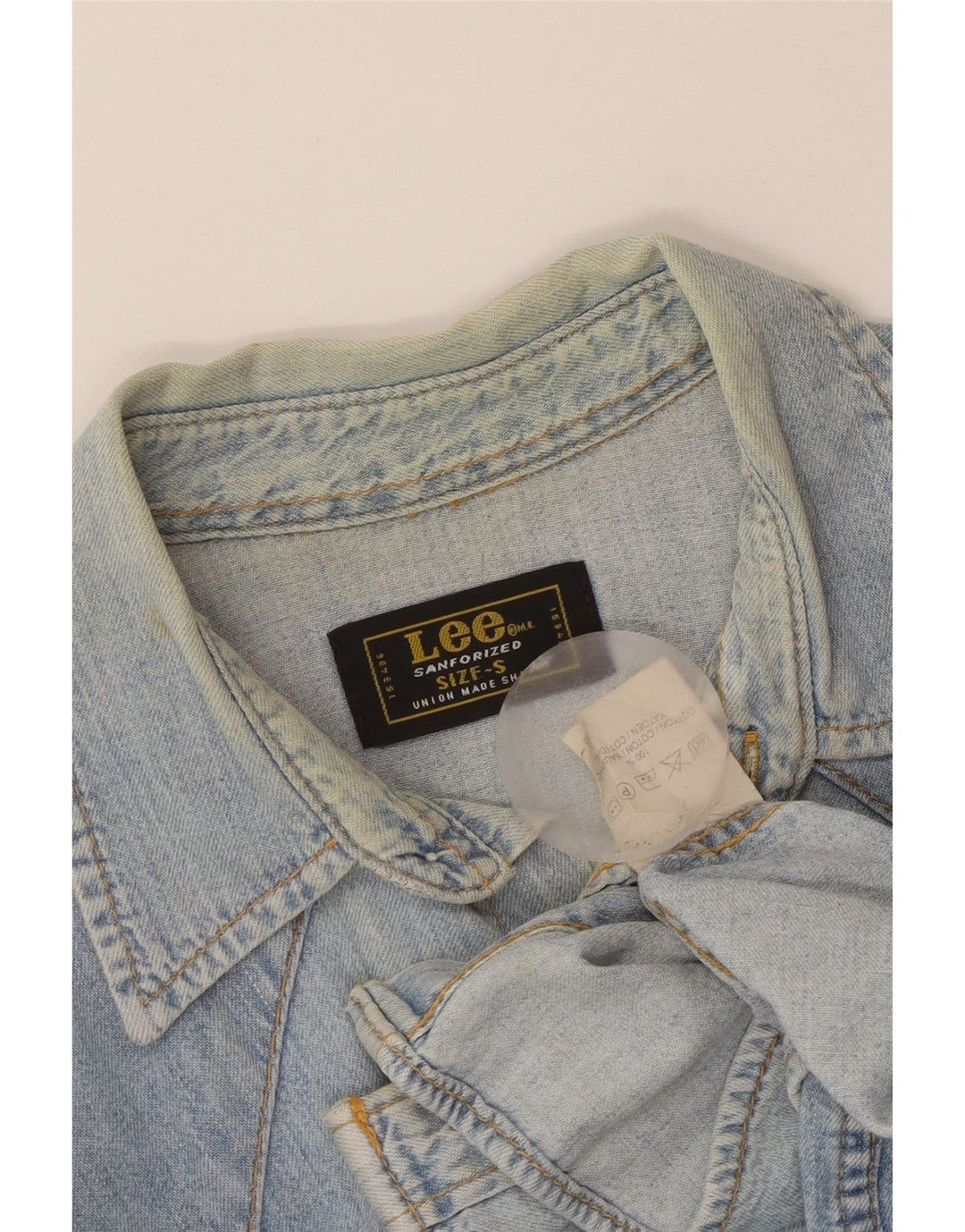 Lee muška traper košulja Mala plava pamučna