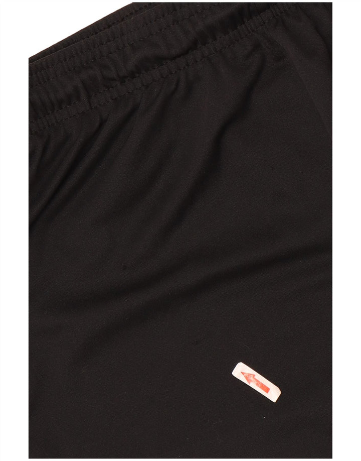 NIKE muške Dri Fit grafičke sportske kratke hlače srednje crne boje od poliestera