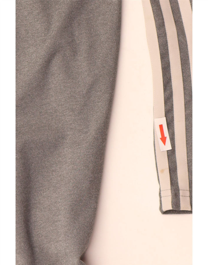 Adidas ženske tajice Climalite UK 12/14 srednje sivi poliester