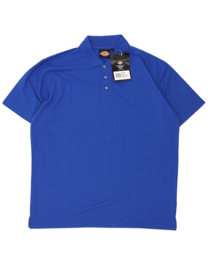 Dickies muška polo majica XL plavi poliester