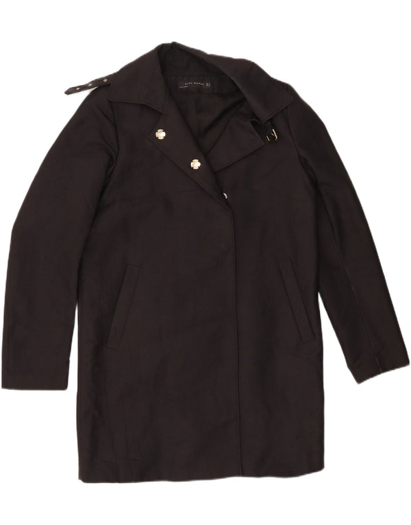 Zara ženski preveliki kaput UK 10 Small Black