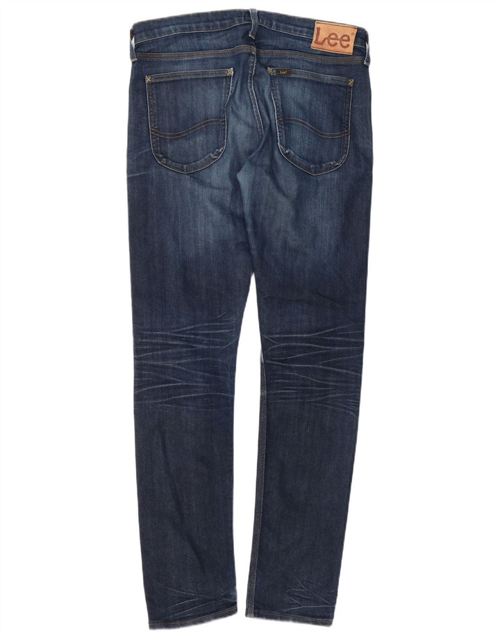 LEE Mens Luke Slim Jeans W32 L32 Plavi pamuk
