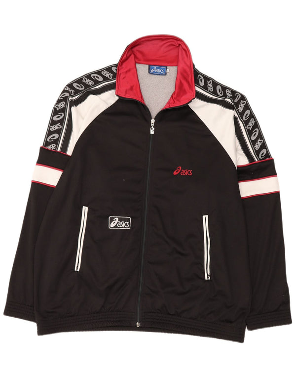 ASICS muška gornja jakna trenirke IT 56 XL Black Colourblock