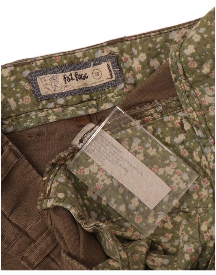 FAT FACE Ženske chino hlače niskog struka UK 10 Male W32 L31 Smeđe