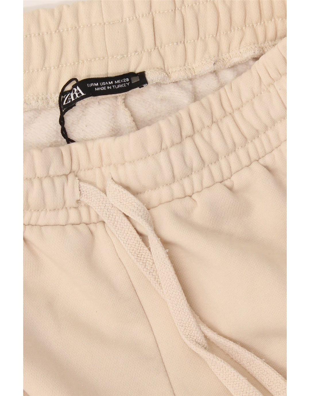 ZARA Womens Tracksuit Trousers Joggers UK 12 Medium  Beige Vintage Zara and Second-Hand Zara from Messina Hembry 