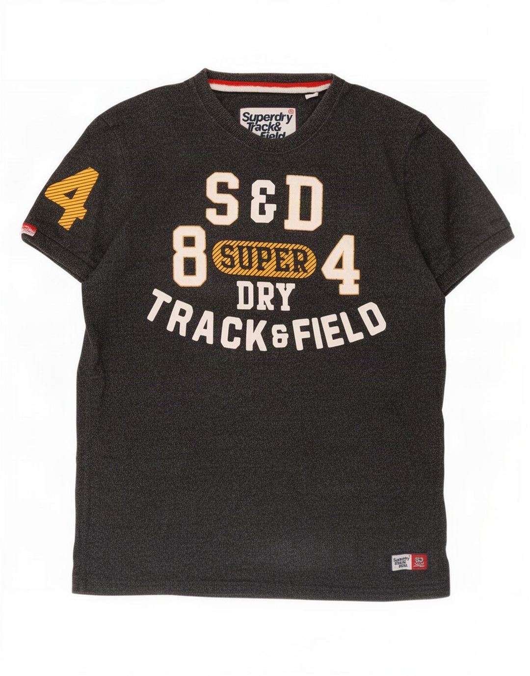 Superdry muška majica kratkih rukava s grafičkim motivima, veliki sivi pamuk