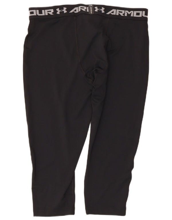 Under Armour muške Graphic Capri tajice 2XL crni poliester