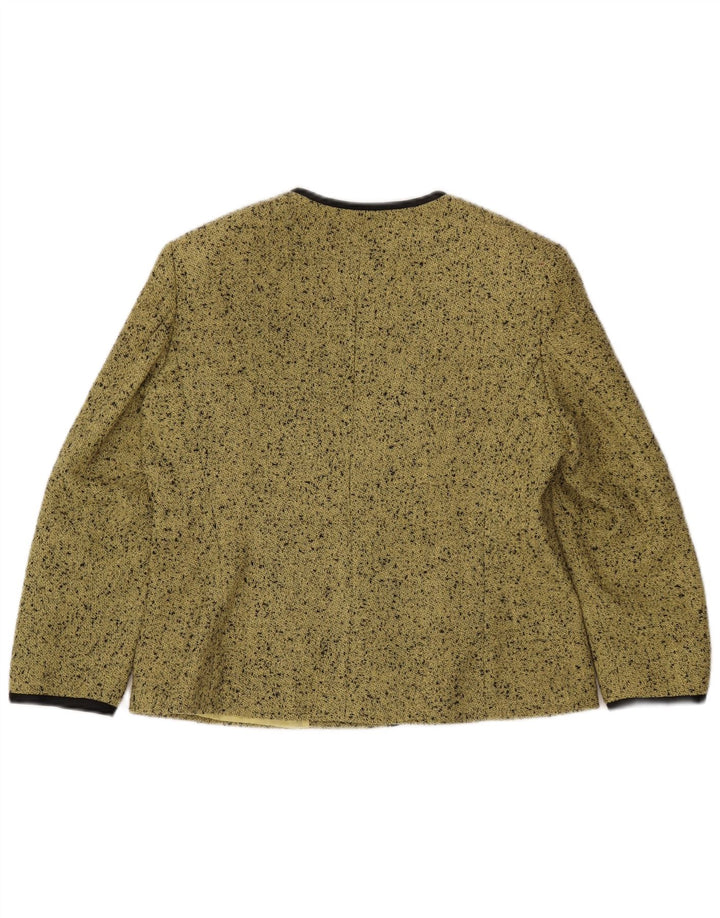 DELIA FERRARI Ženska prevelika jakna sa 3/4 rukavima IT 41 Mala zelena