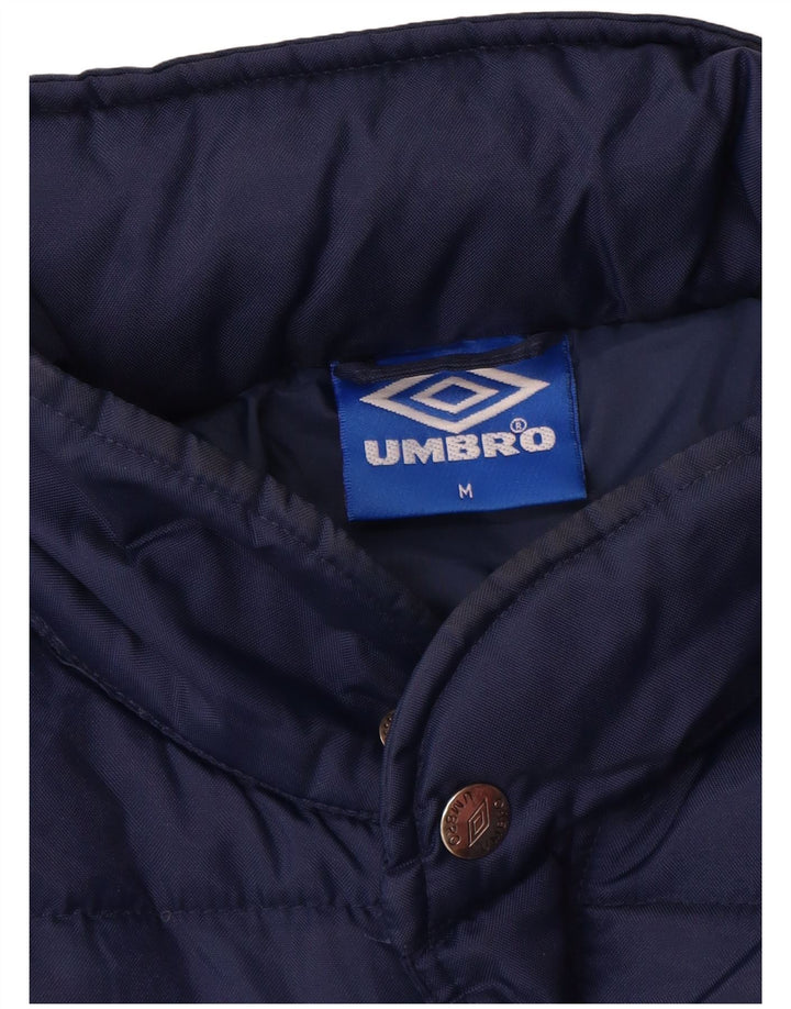 UMBRO muška grafička podstavljena jakna UK 38 srednje tamnoplavi najlon