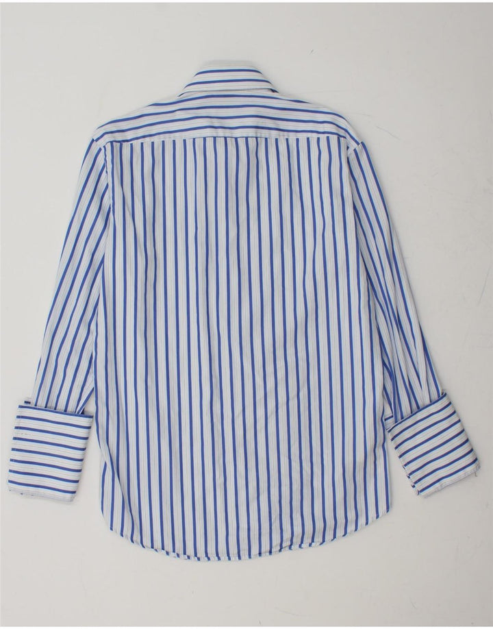 HUGO BOSS Muška svečana košulja veličina 38 15 pamuk na srednje plave pruge