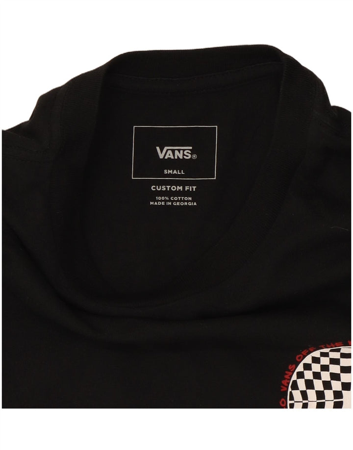 Vans Muška majica kratkih rukava s grafičkim motivima Mala crna pamučna majica