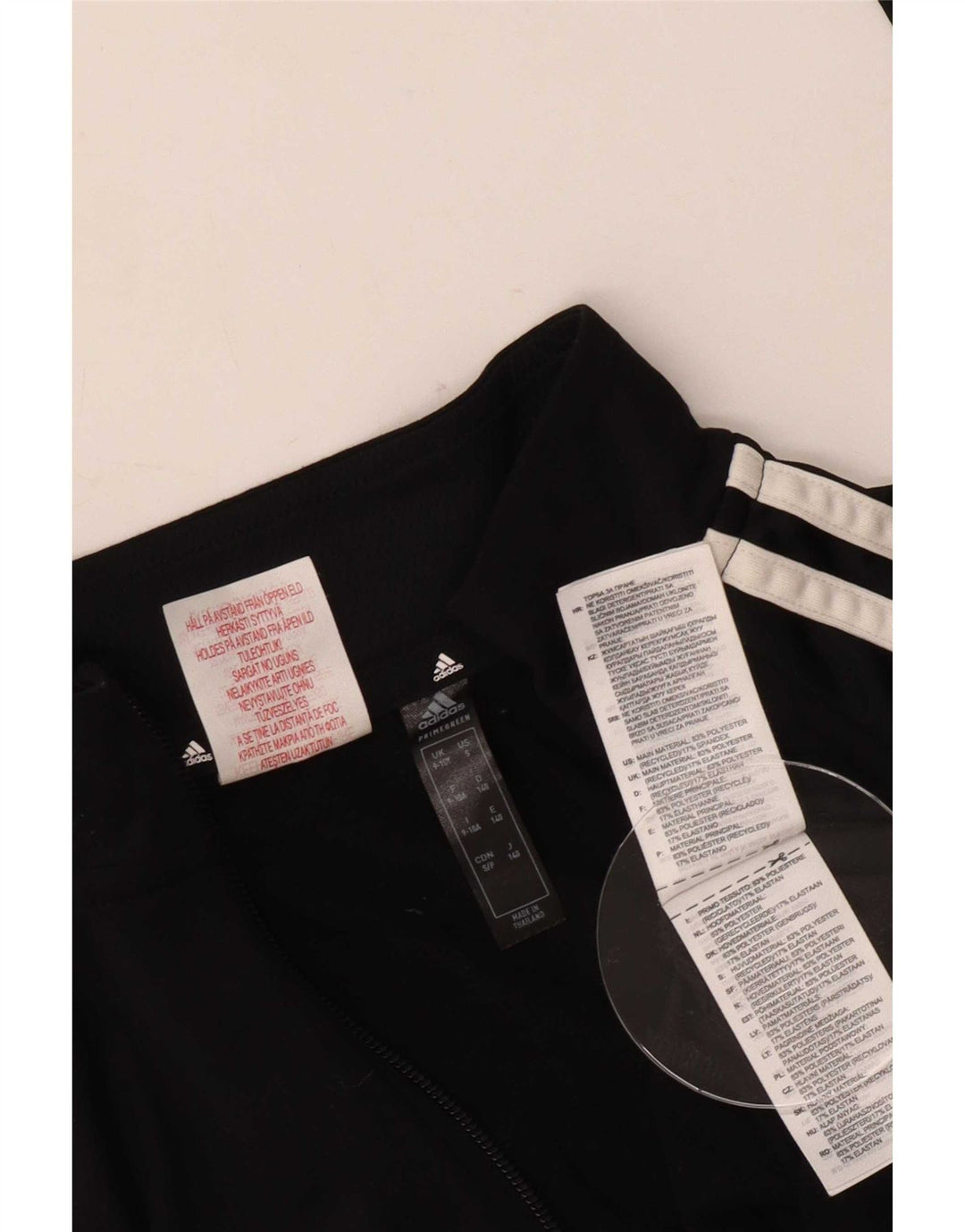 Adidas majica s izrezom i trenirkom Aeroready, 9-10 godina crna