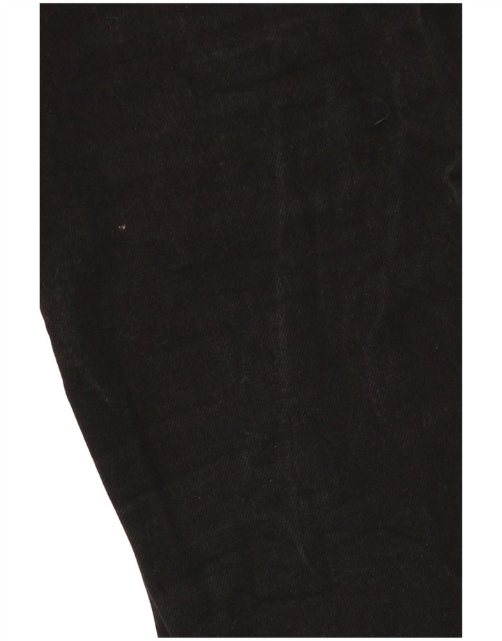 Wrangler muške uske traperice Larston W31 L32 crni pamuk