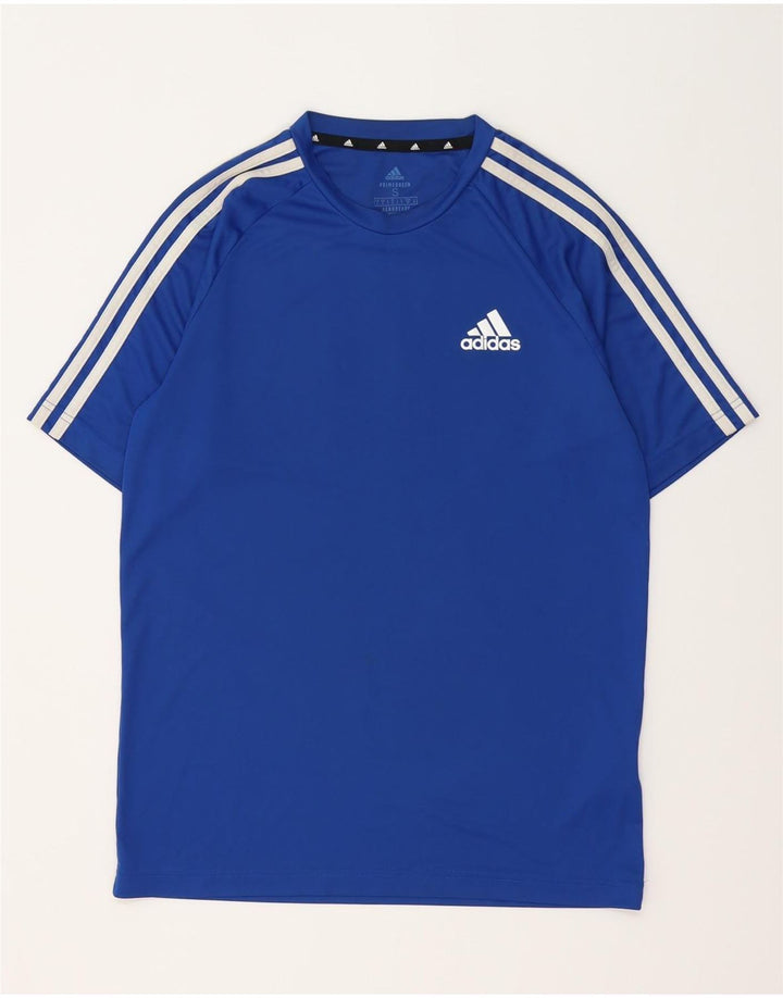 ADIDAS muška majica Climalite, mali plavi poliester