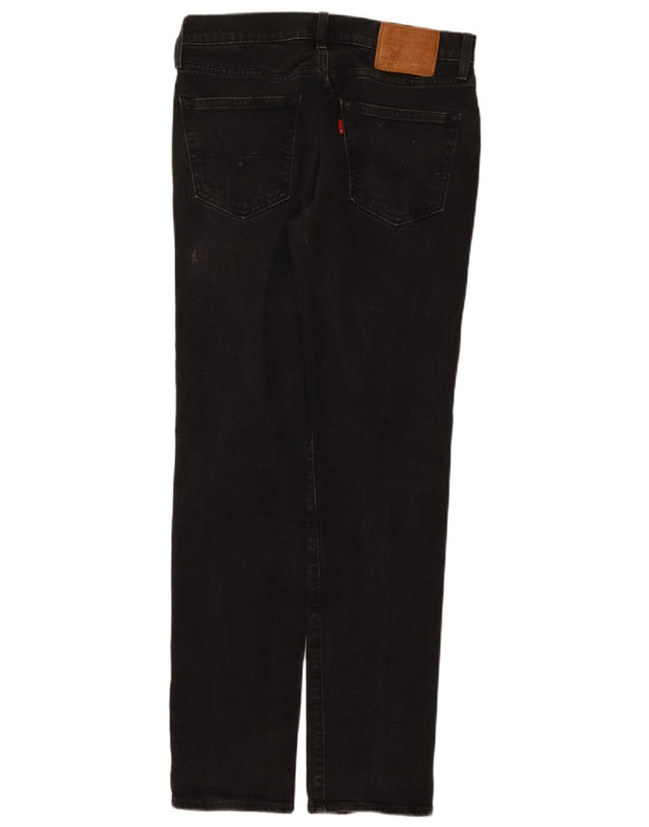 Levi's muške 511 uske traperice W31 L32 crni pamuk