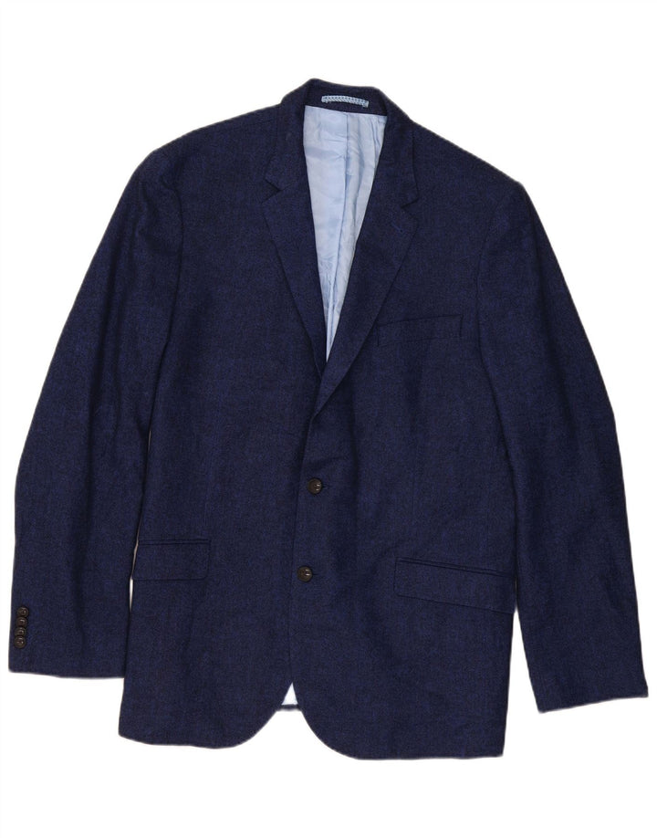 Marks & Spencer muška jakna sa 2 gumba UK 44 XL tamnoplava riblja kost