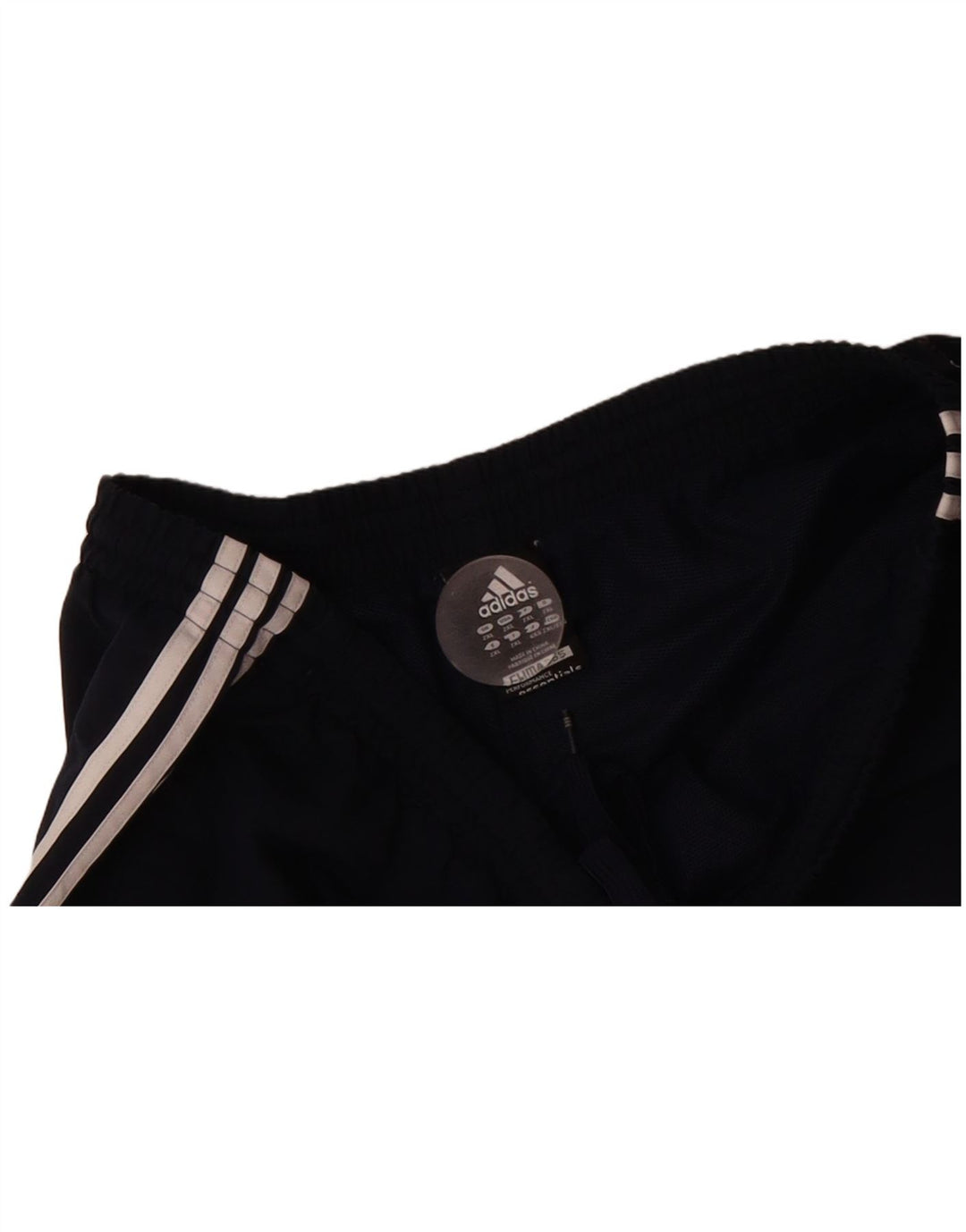 ADIDAS Mens Climalite Sport Shorts 2XL Navy Blue Polyester