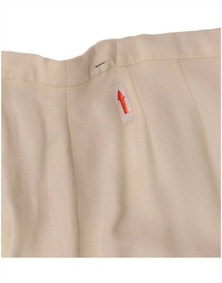 Max Mara ženska midi suknja W28 srednje bijele boje