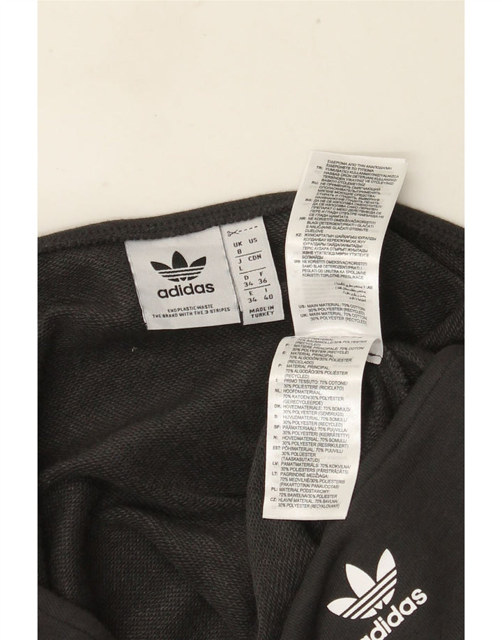 Adidas ženska majica s velikim kratkim kratkim rukavima UK 8, mala crna