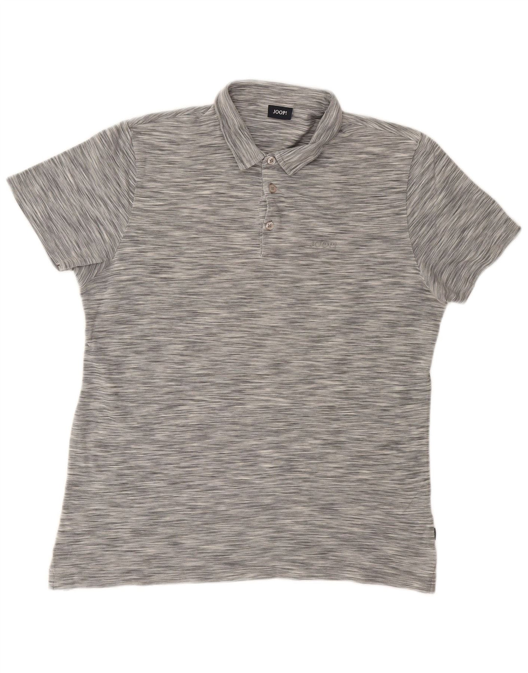 JOOP Mens Polo Shirt Large Grey Flecked