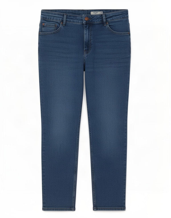 Marks & Spencer ženske skraćene traperice The Lily UK 16 Large W34 L24 Plava