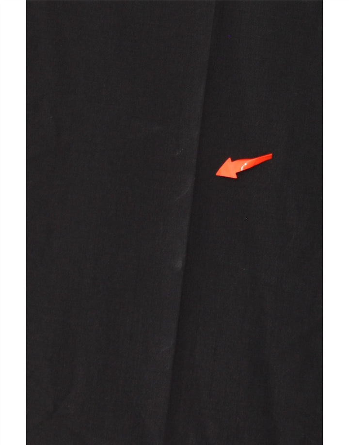 HUGO BOSS Ženske ravne hlače W34 L31 Mornarsko plave djevičanske vune