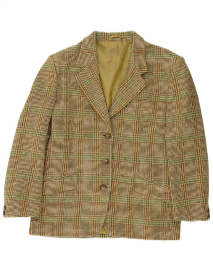Henry Cottons Ženska jakna sa 3 gumba IT 44 Srednja zelena houndstooth