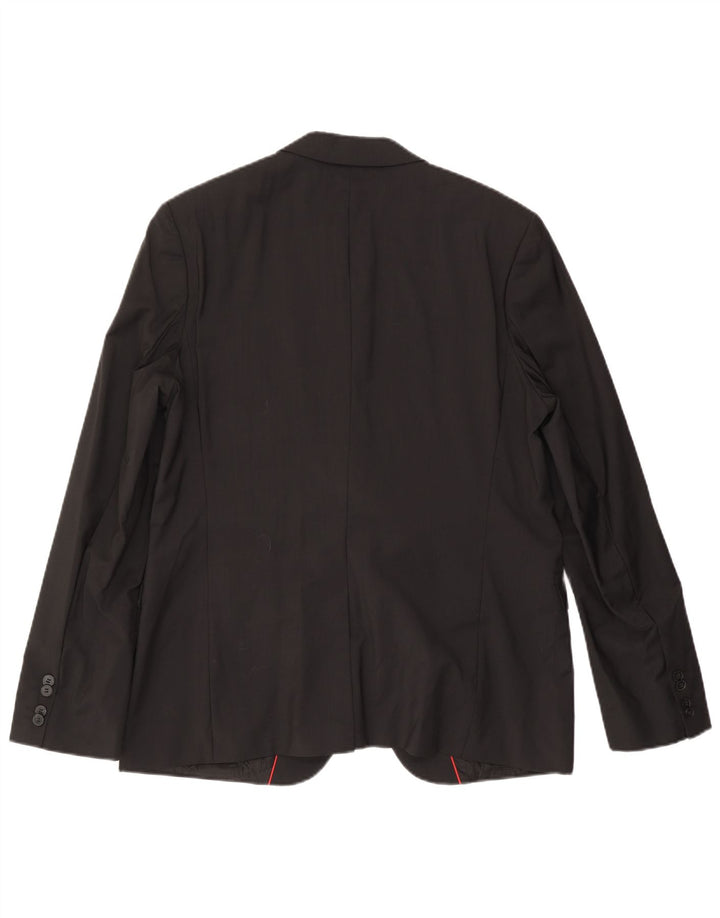 HUGO BOSS Muška jakna s 2 gumba EU 56 3XL crna vuna