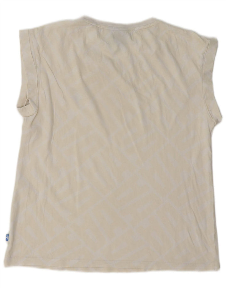 Adidas ženska majica kratkih rukava s grafičkim motivima UK 10 Small Off White