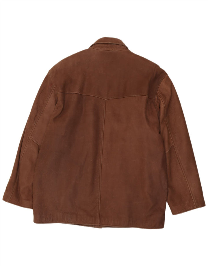 Vinci muška kožna jakna IT 56/58 XL smeđa