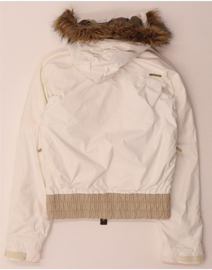 HELLY HANSEN Ženska prevelika vjetrovka s kapuljačom UK 6 XS Bijela