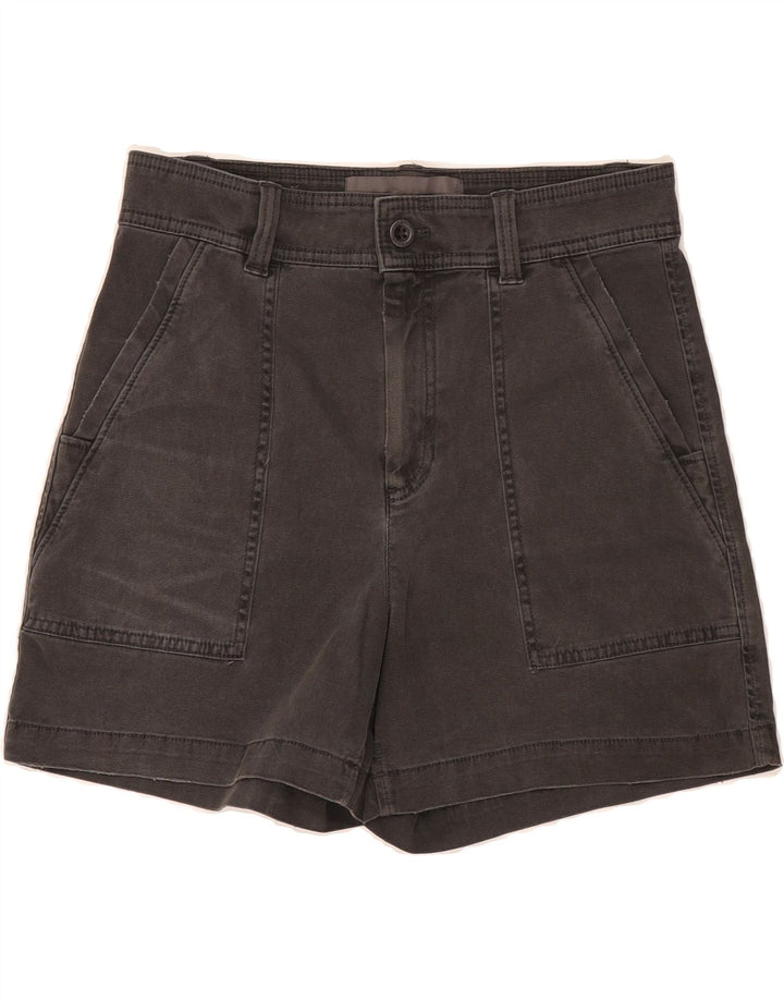 EDDIE BAUER Womens Chino Shorts US 4 Small W30 Grey Cotton Vintage Eddie Bauer and Second-Hand Eddie Bauer from Messina Hembry 