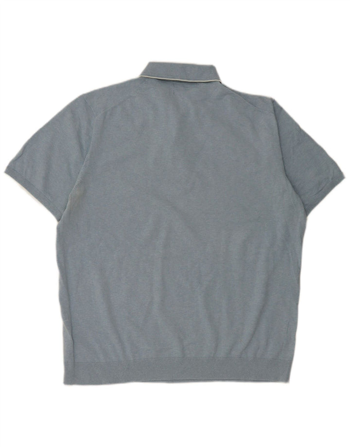 Marks & Spencer muška polo majica XL plavi pamuk