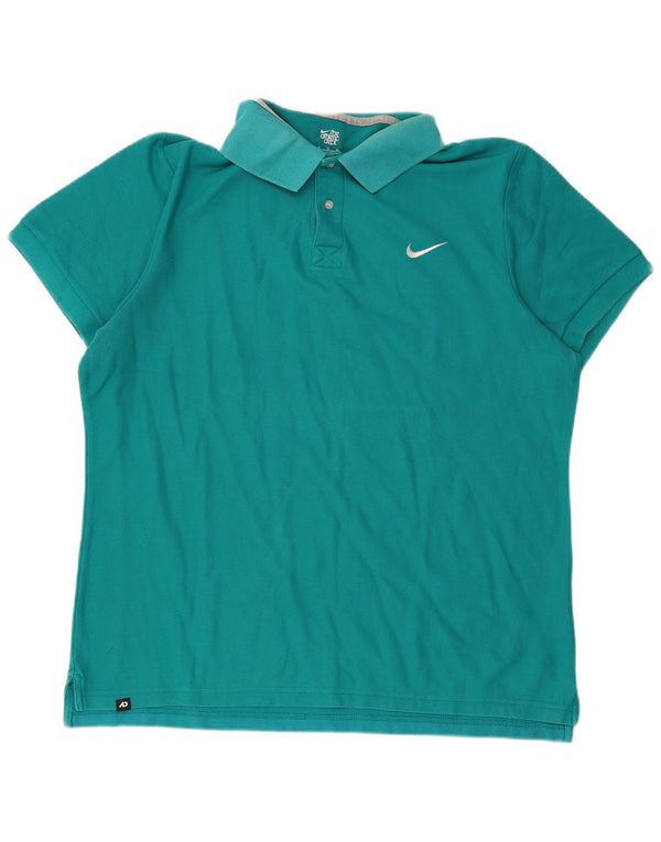 Nike ženska polo majica UK 18 XL tirkizna