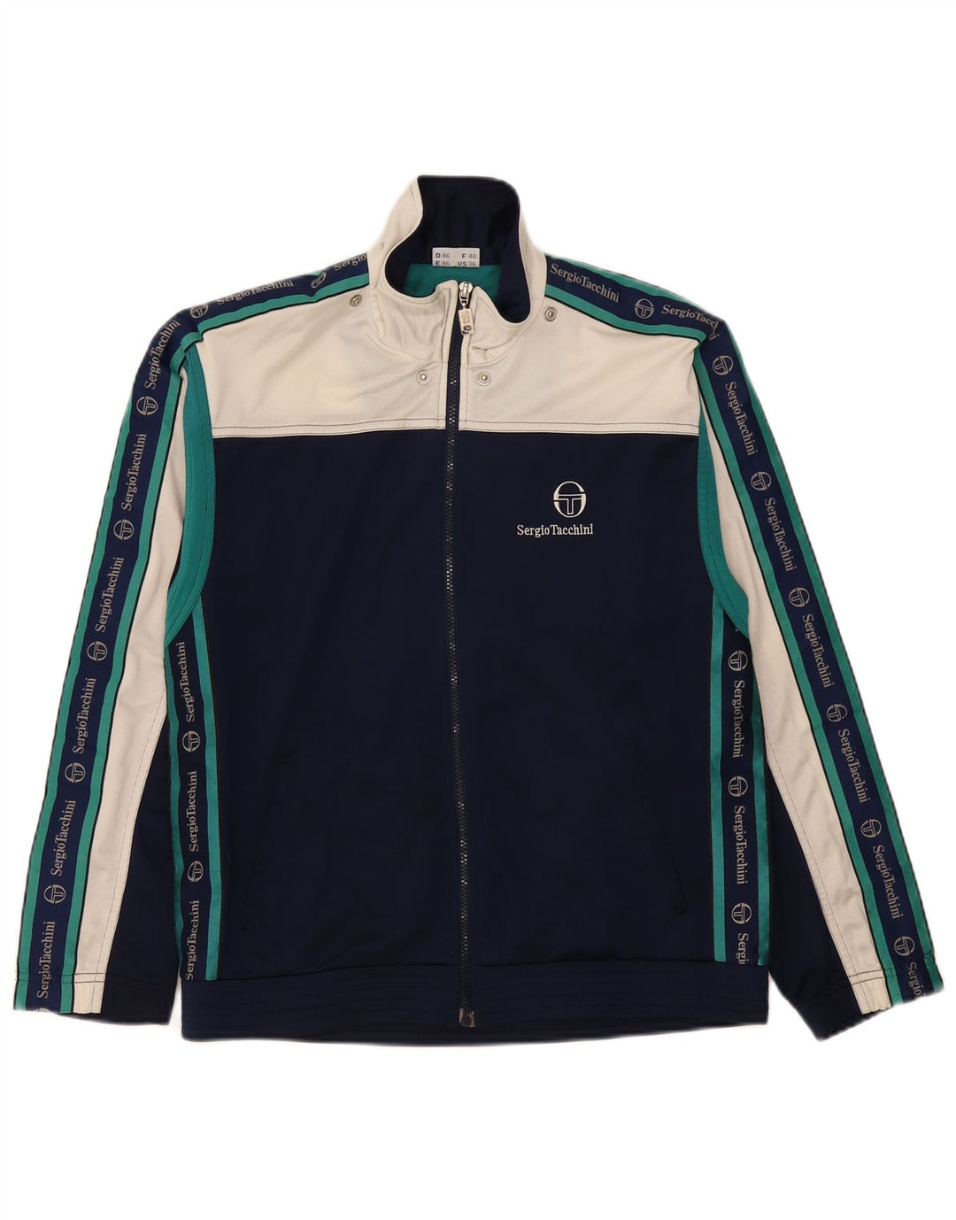 Sergio Tacchini muška gornja jakna za trenirku IT 46 Mala tamnoplava boja