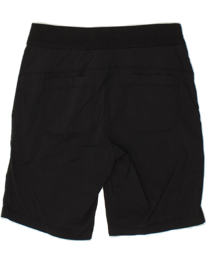 ATHLETA Womens Casual Shorts US 8 Medium W30 Black Nylon Vintage Athleta and Second-Hand Athleta from Messina Hembry 