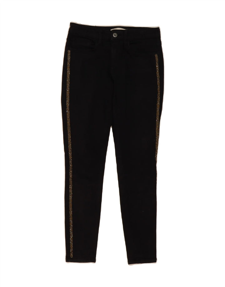 ZARA Womens Skinny Jeans W26 L28 Black Vintage Zara and Second-Hand Zara from Messina Hembry 