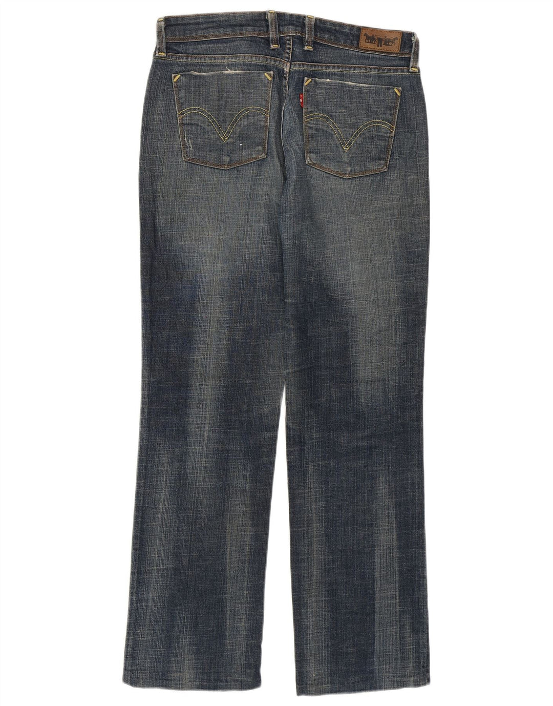 Levi's ženske 627 ravne traperice W30 L27 plave