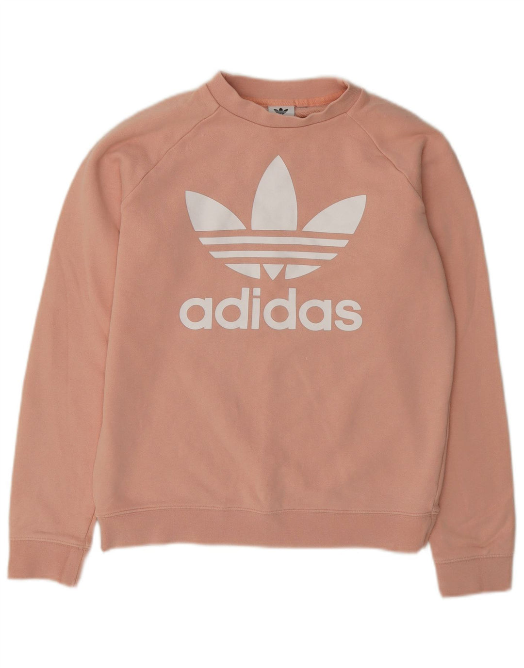 Adidas ženski džemper s grafičkim motivima UK 14 srednje ružičaste boje