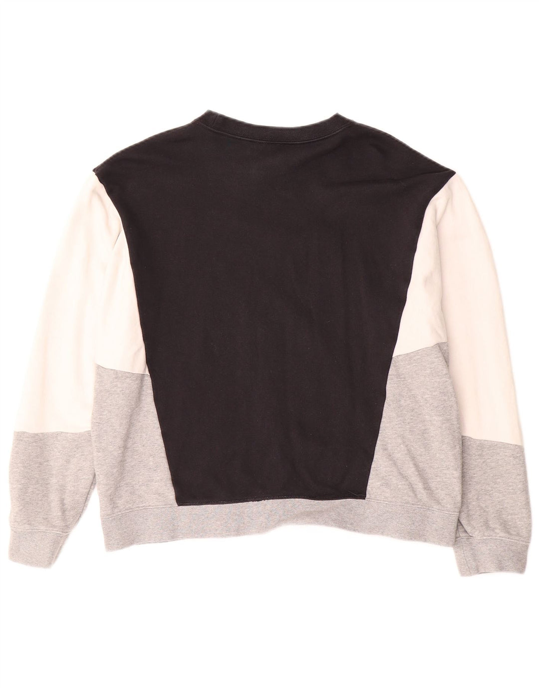 NIKE Ženska prevelika majica s kratkim rukavima UK 16 Large Black Colourblock