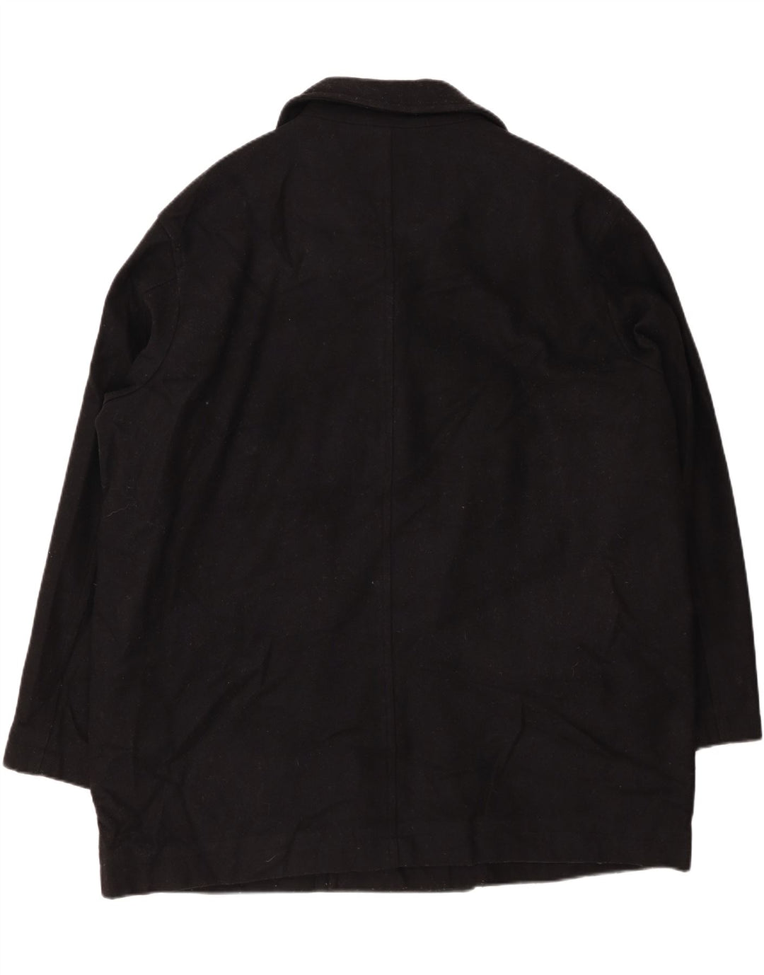 EDDIE BAUER Muški graškasti kaput UK 42 XL crna vuna