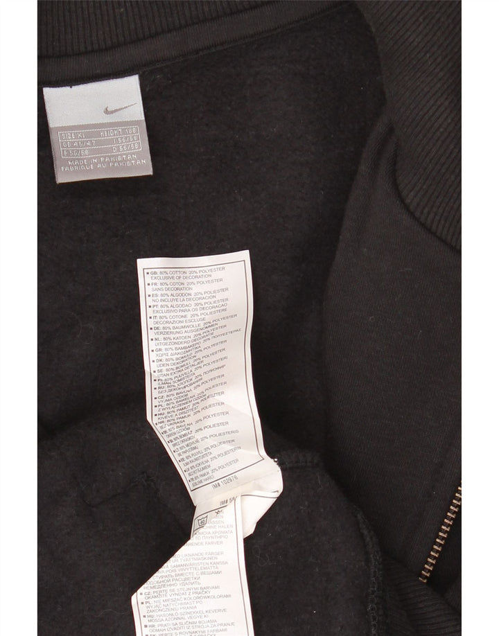 NIKE Muška trenirka gornja jakna UK 45/47 XL crni pamuk