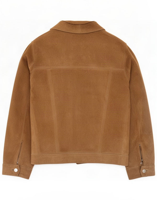 Vintage muška antilop jakna IT 46 Small Brown